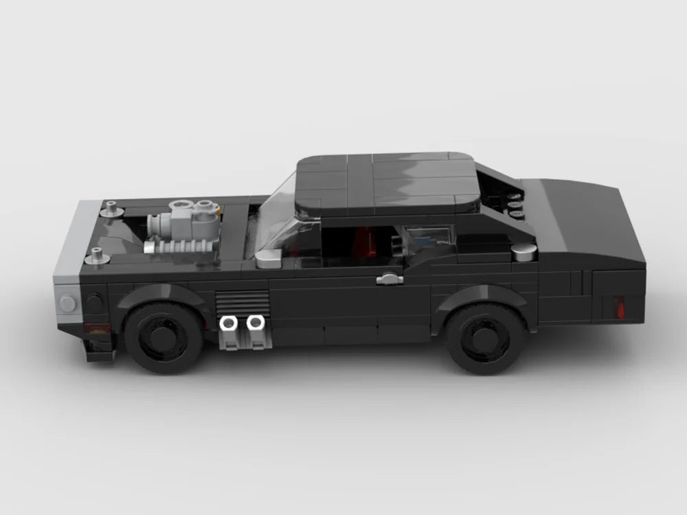 Building Block Model 321 Parts MOC Car 1970 Stud Wide Version Educational Toy For Boys Adults Children Christmas Gift
