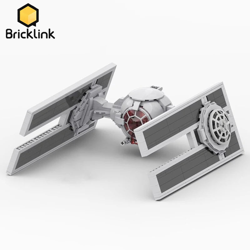 Bricklink Star Movie Spaceship MOC TIE Droid and TIE Predator Starfighters Sets Building Blocks Kid Toys Christmas New Year Gift