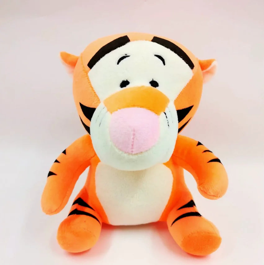 Wholesale 12pcs/lot New 8inch Cute Animal Bear Pig Stuffed Dolls Soft Tiger Plush Toy Christmas Gifts For Children