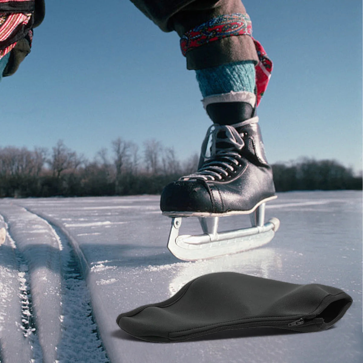 Neoprene Skate Covers Ice Skate Boot Covers Indoor Skating Comfortable Skate Boot Covers Extends Skate Life For Ice Skating