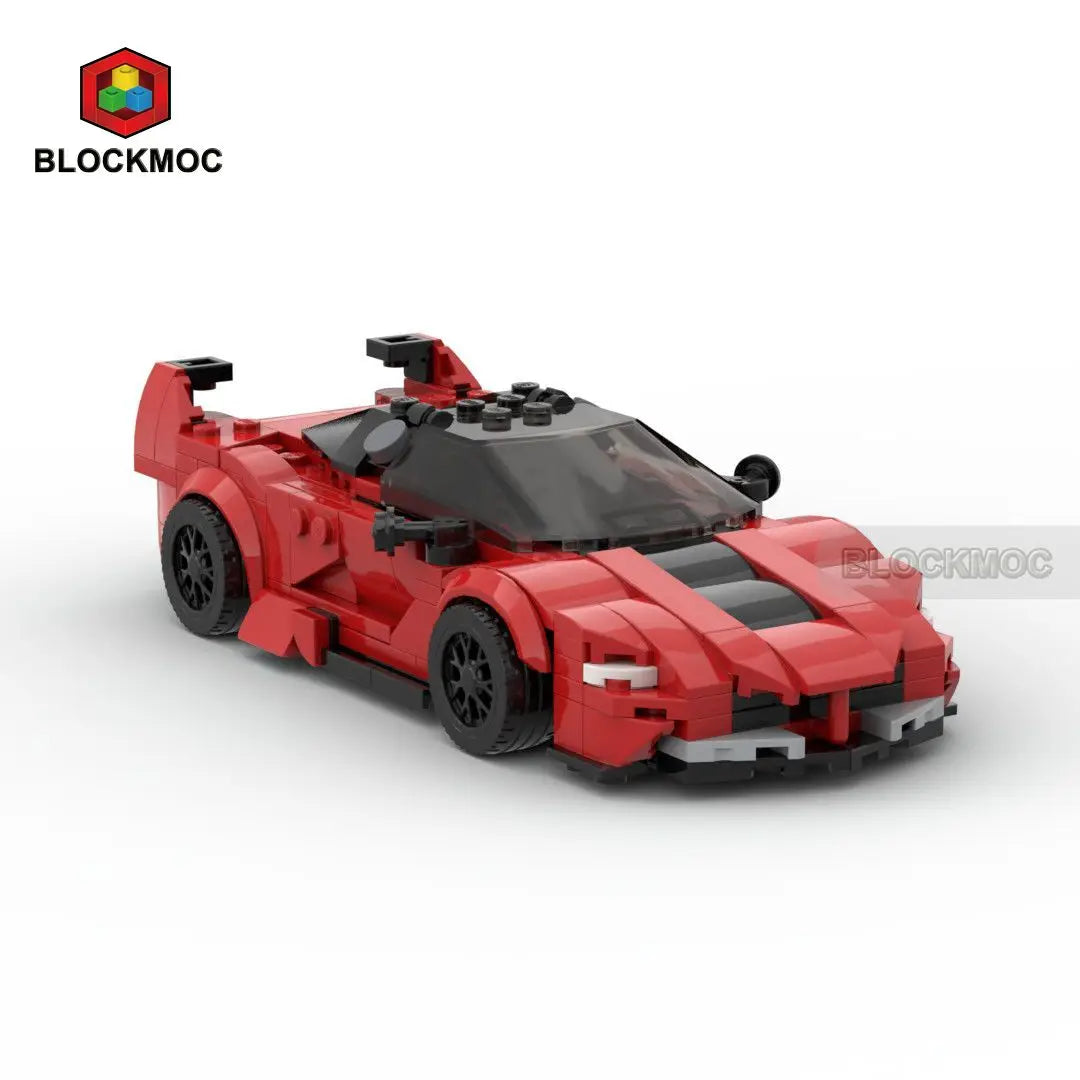 MOC Sports Car Classic Toy Building Block Set,Suitable As Birthday, Halloween, Christmas Gifts Decoration Collect