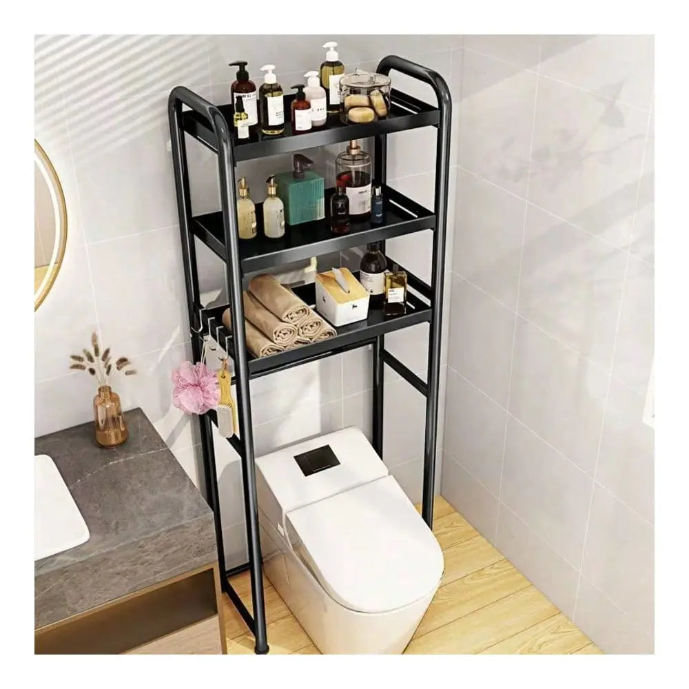 3-Tier Metal Over Toilet Shelving Rack