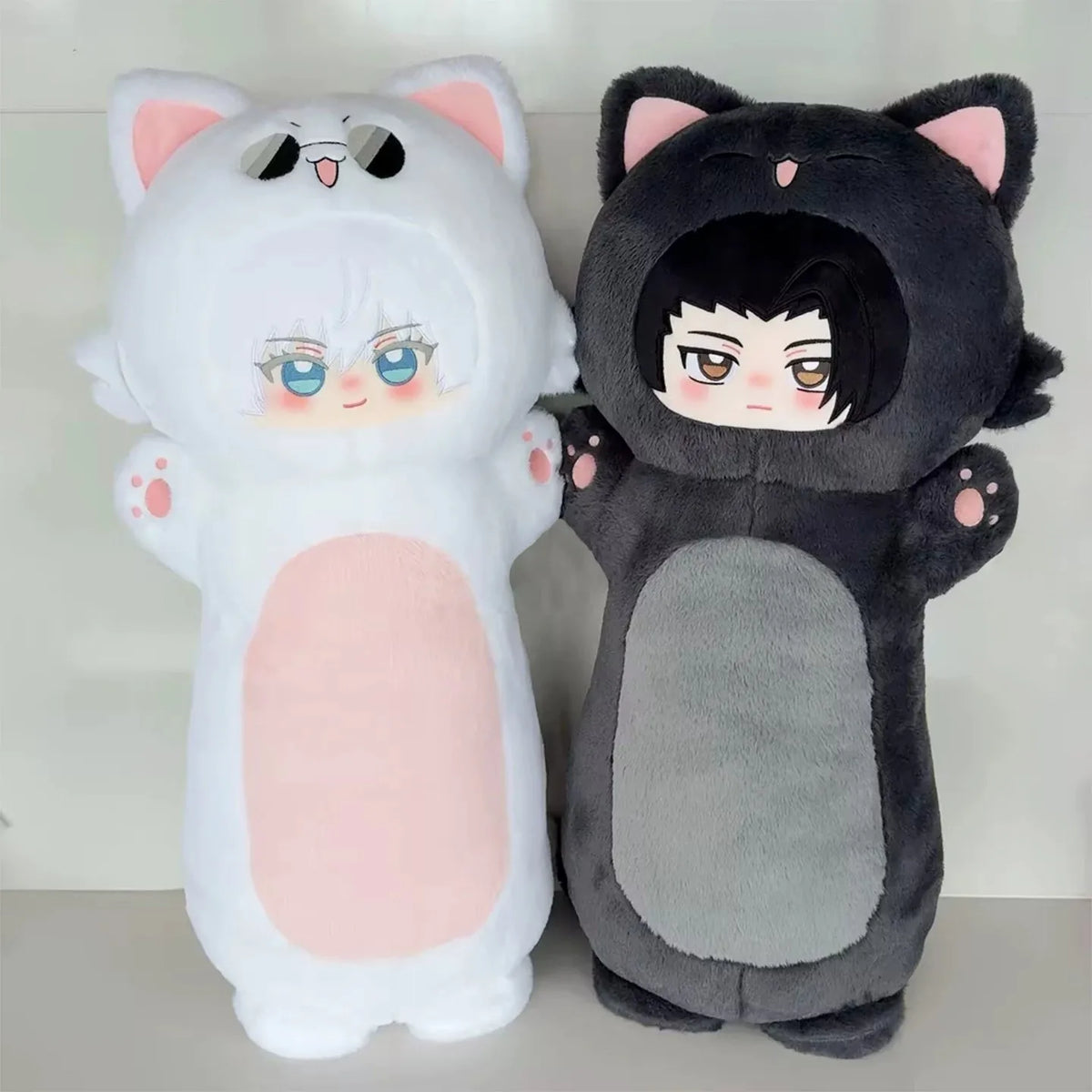 New 80cm Jujutsu Kaisen Plush Toys Cute Soft Stuffed Anime Pillow Cushion Home Decoration Dolls For Kid Birthday Christmas Gift