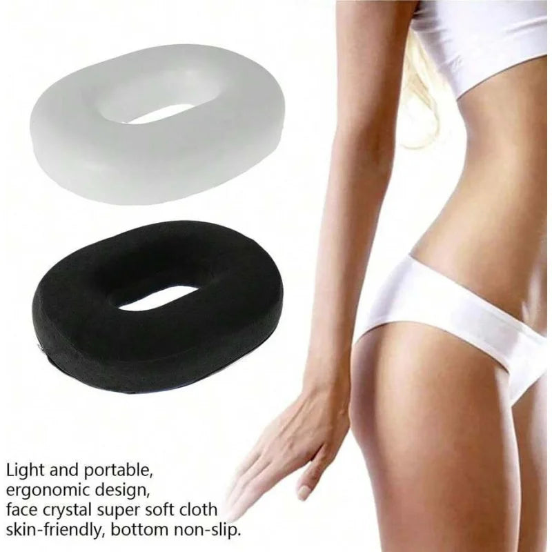 Donut Pillow For Tailbone Pain Bed Sore,Hemorrhoid Pillow Seat Cushion For Long Sitting Butt Pressure Relief Postpartum