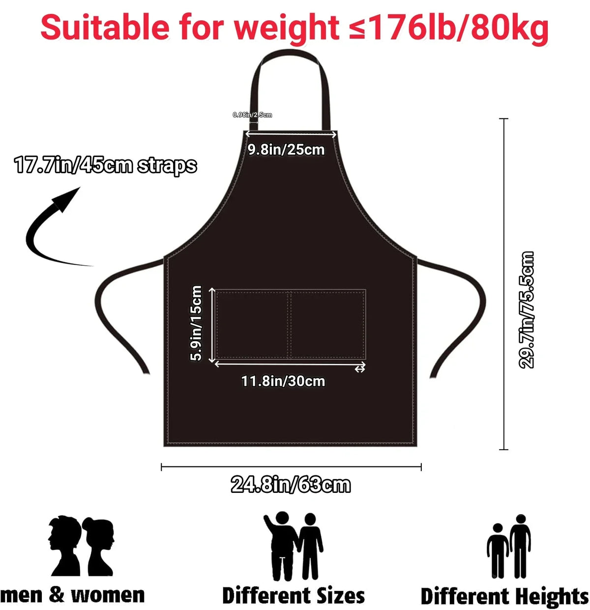 12-120Pcs Bib Aprons with 2 Pockets Unisex Chef Apron Kitchen Aprons Painting Sewing Christmas Cookie Party Server Aprons