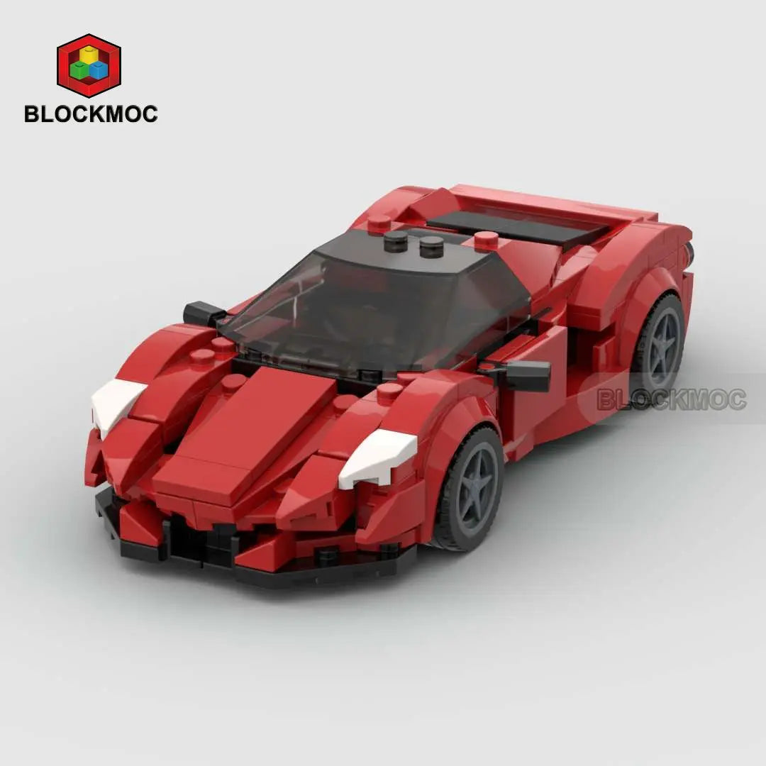 MOC Sports Car Classic Toy Building Block Set,Suitable As Birthday, Halloween, Christmas Gifts Decoration Collect