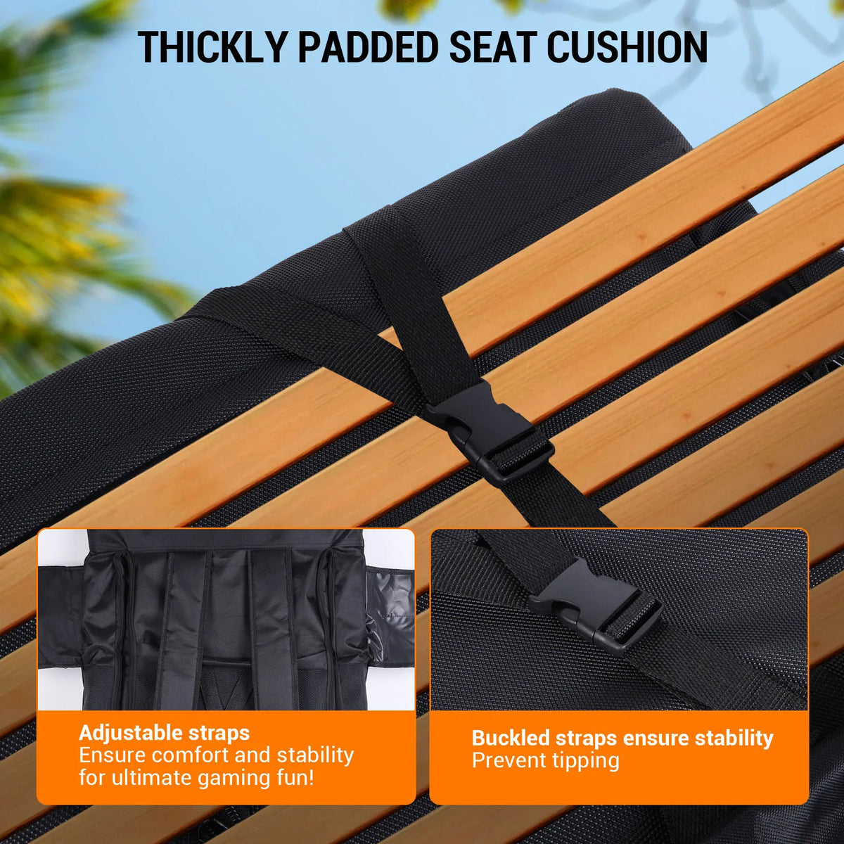 Comfort Stadium Seats with Back Support Folding Heated Stadium Seat Cushion 3 Speed Temperature Winter Warm Heated Seat Mat