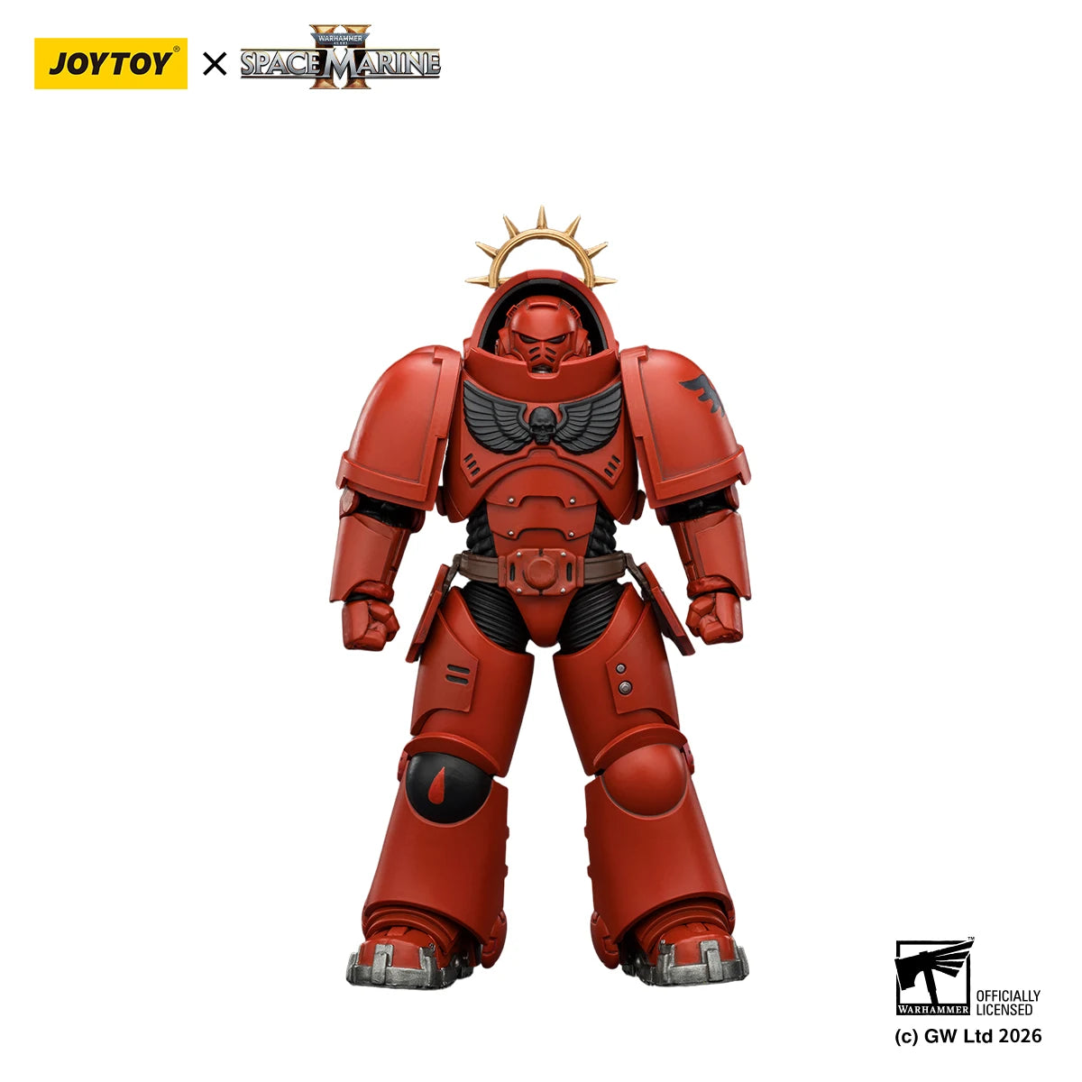 JOYTOY Warhammer 40,000 1/18 Action Figure Game Edition Blood Angels Heavy Intercessor Anime Military Model