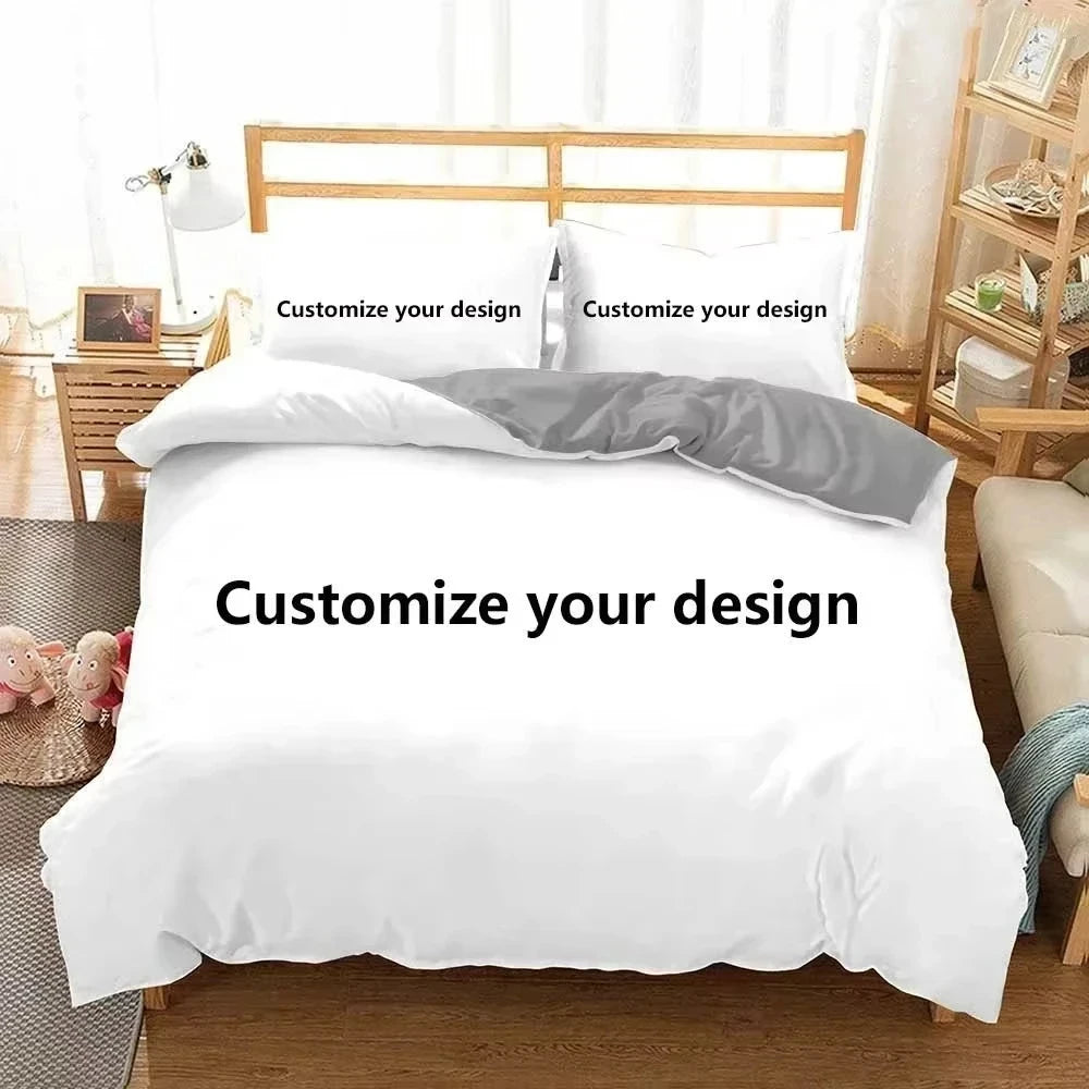 Custom Duvet Cover Personalized Bedding Set Customized Different Sizes, Suitable for Birthday, Christmas, Special Festival Gift