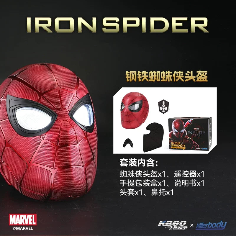 Kbgo Amazing Spider-Man 2 Handcrafted High-Quality Mask Spiderman Garfields Version Of Peter Parker For Halloween Christmas Gift