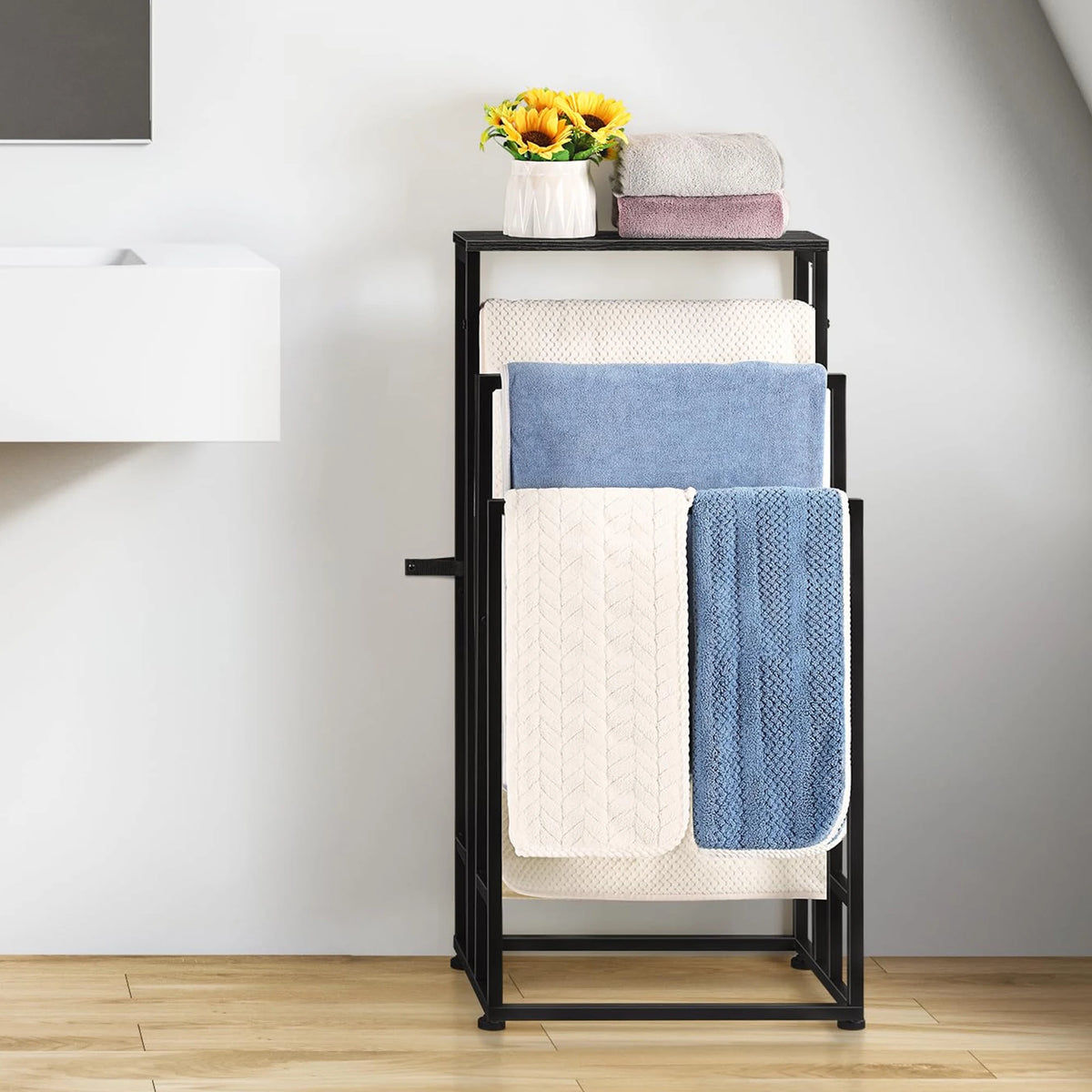 3-Tier Freestanding Towel Rack