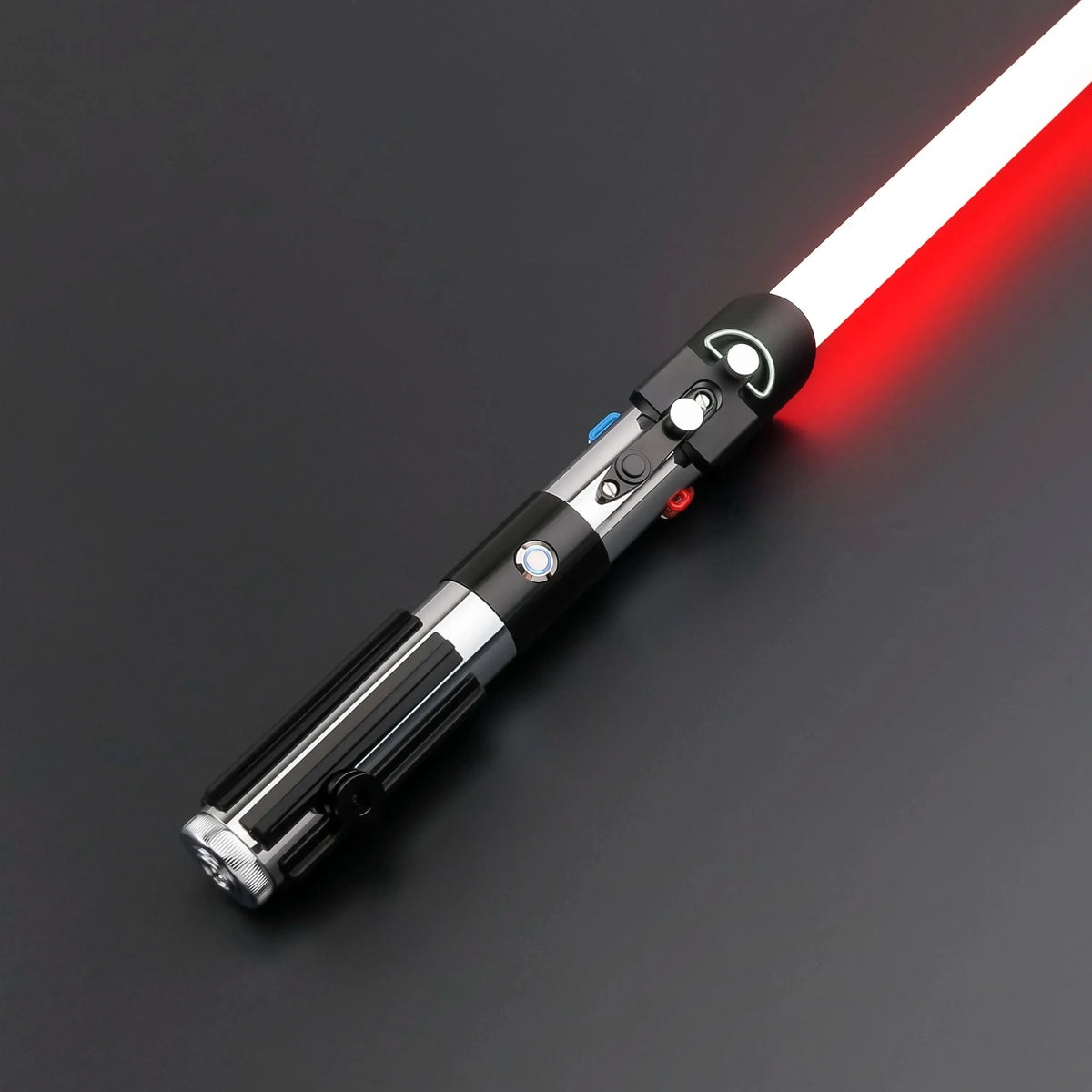 TXQSABER Lightsaber Neopixel Smooth Swing Light Sword Metal Handle LED Strip Blade Jedi Cosplay Christmas Gift Vader Replica