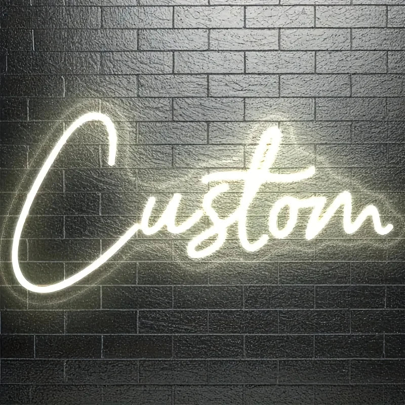 Custom LED Neon Sign USB Powered Name Sign Personalised Wall Decor for Wedding Birthday for Parties Halloween Christmas Gifts