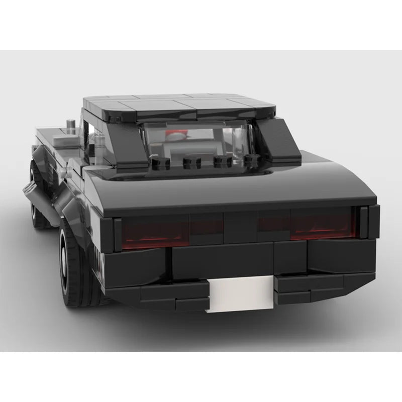 Building Block Model 321 Parts MOC Car 1970 Stud Wide Version Educational Toy For Boys Adults Children Christmas Gift