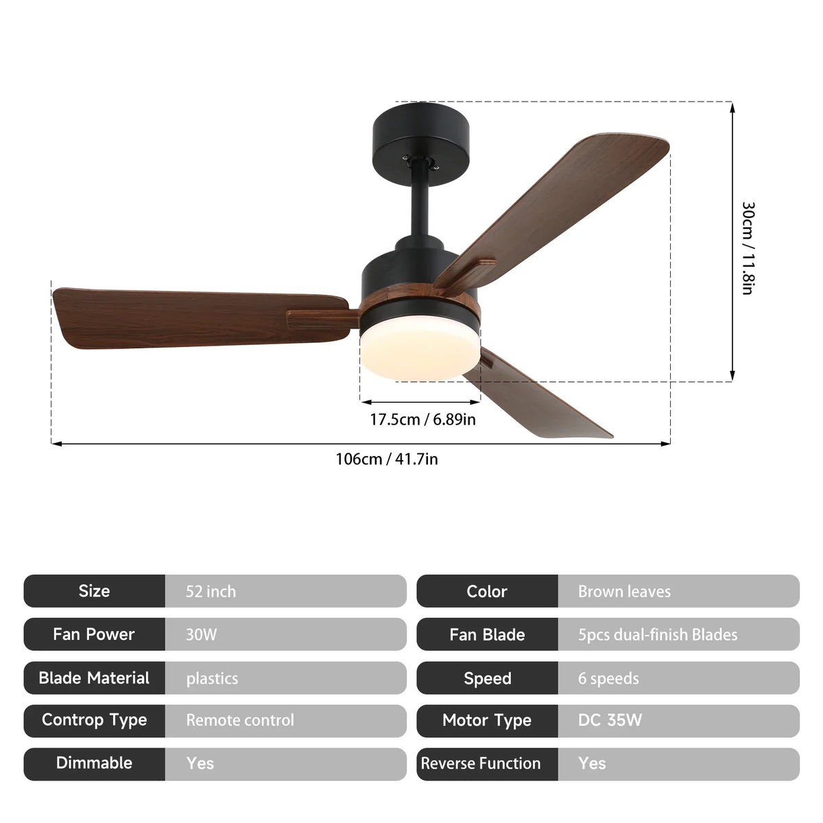 Ceiling Fan With Led Lamp RGB Chandelier Fan Light RC Dimming Pendant Fandelier Home Appliance Ventilator Living Room Fixture