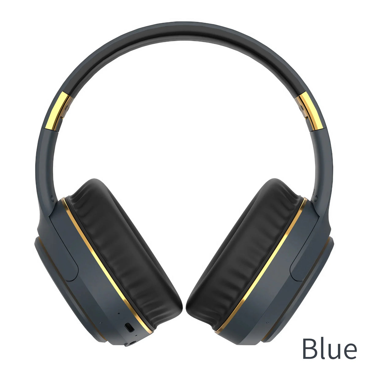 Over-Ear Bluetooth Headphones, Wireless Sport Headset with Wired Option, LED Breathing Light, Foldable Portable Design for PC Gaming, Music, Travel, Home Office Use, Great Gift Choice for Men, Women and Students