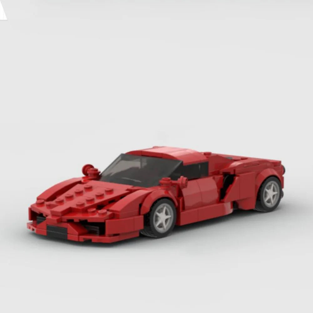 MOC Sports Car Classic Toy Building Block Set,Suitable As Birthday, Halloween, Christmas Gifts Decoration Collect