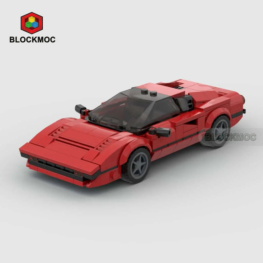 MOC Sports Car Classic Toy Building Block Set,Suitable As Birthday, Halloween, Christmas Gifts Decoration Collect