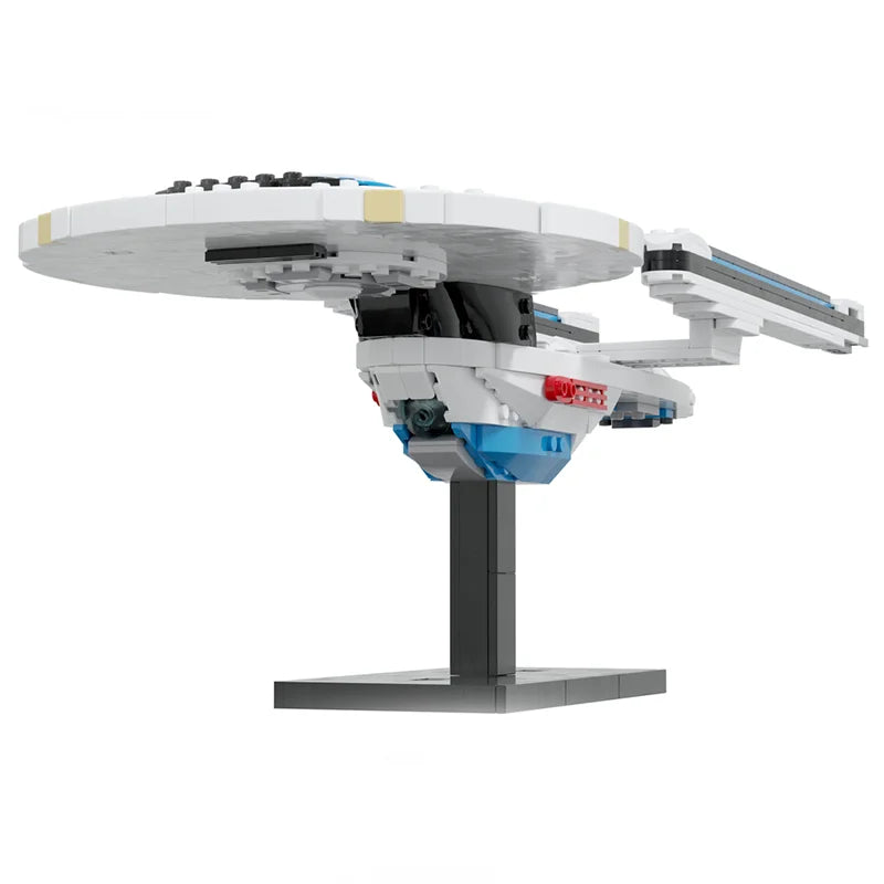 889pcs MOC Excelsior Class Space Model Building Blocks Construction Creative Idea Education Brick Christmas Gifts Toy Kids