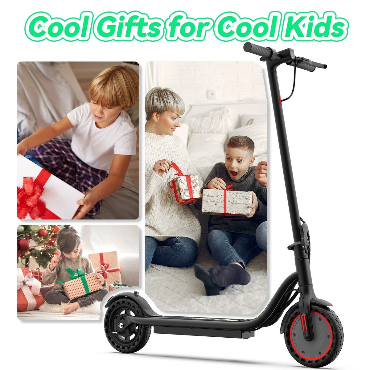 LADPED LP30 Electric Scooter 19mph Max Speed 8.5inch Solid Tire Foldable E-Scooter 15miles Max Range Urban Commuter for Teens