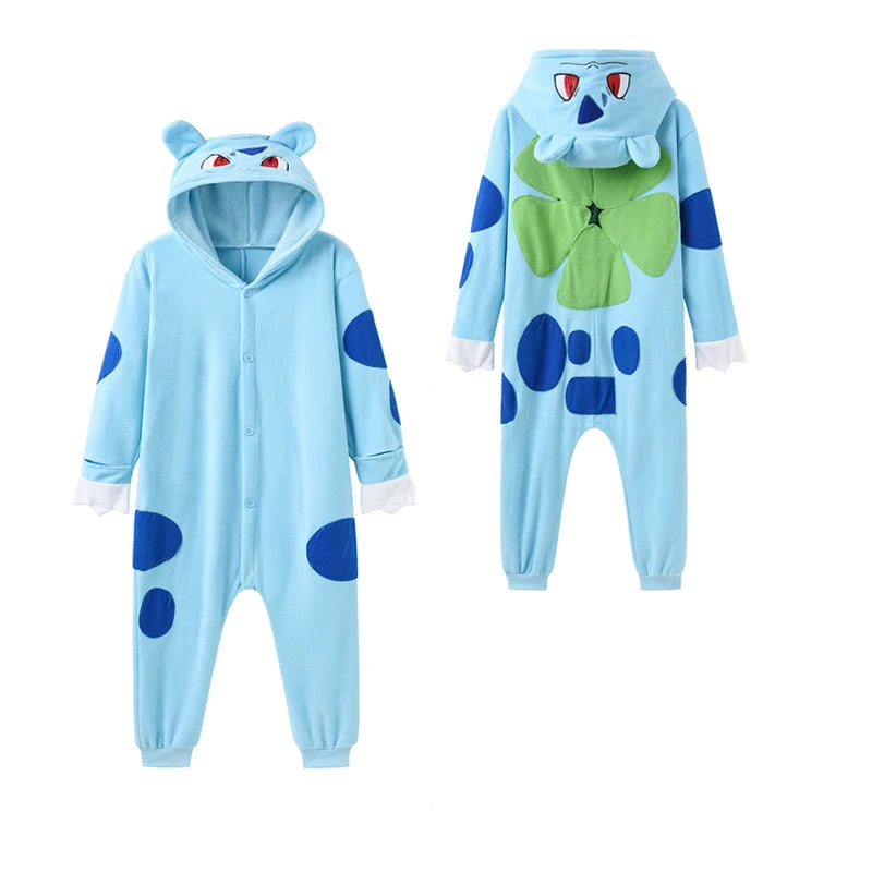Kids Cosplay Costume Clothes Children Onesies Kigurumi Full Body Sleepwear Whole Pijamas Boys Costume Halloween Christmas Gift