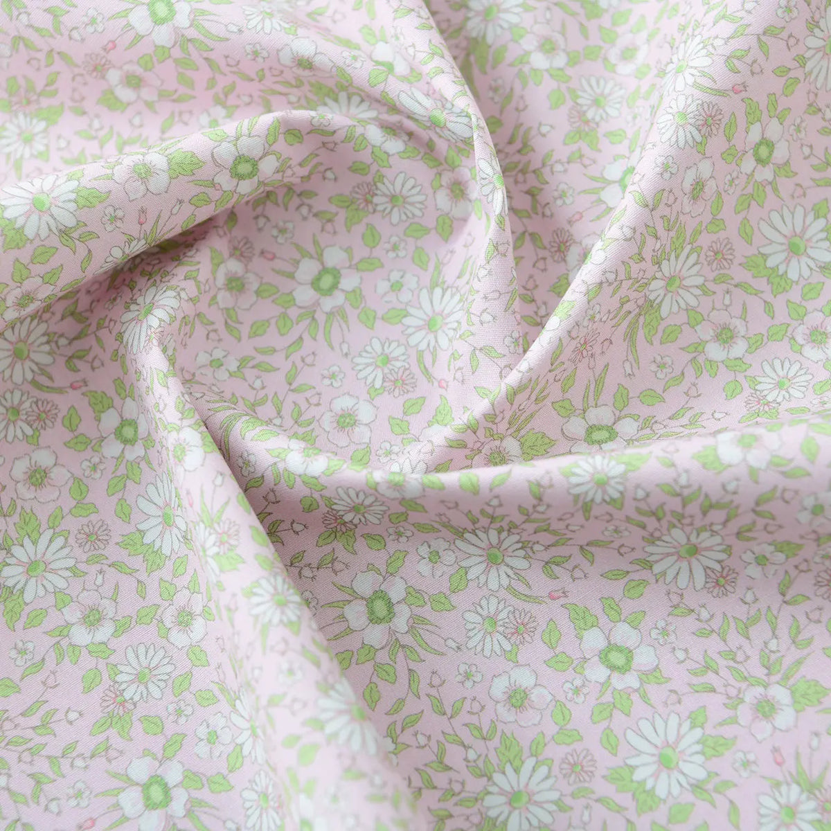 40S Pure Cotton Poplin Fabric Handmade DIY Clothing Floral Plaid Stripes Plant for Sewing Clothes by the Meter