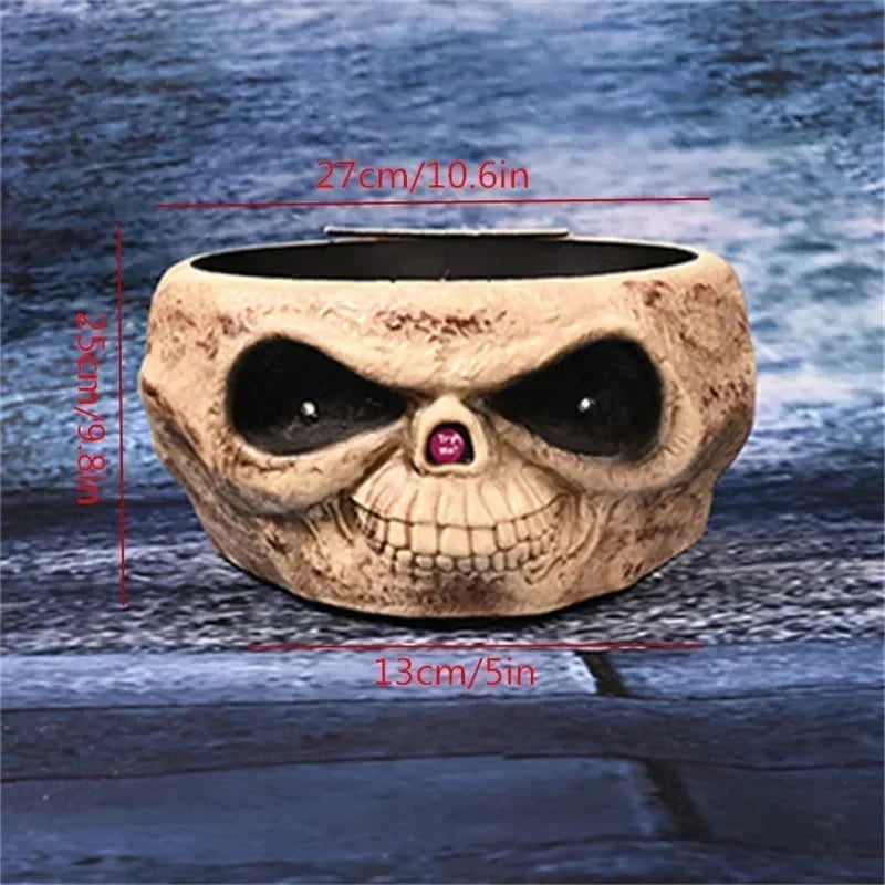 1PC Halloween Hanging Pumpkin Head Decoration with Scary Sounds - Fabric,  for Hanging Decor, Celebrates Halloween, Christmas