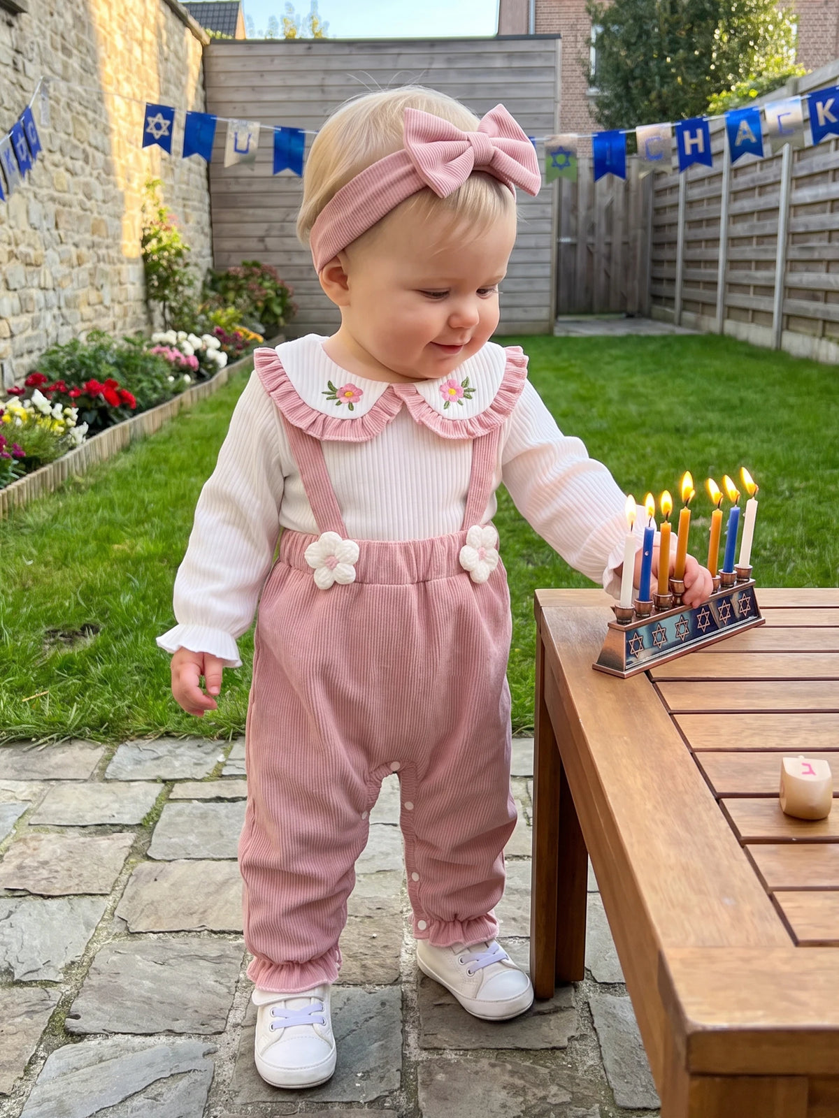 Girl Fall Winter Baby Girl Doll Collar Long Long-Sleeve-Romper Fall Winter 2 Pcs Baby Winter Baby Girl Fall