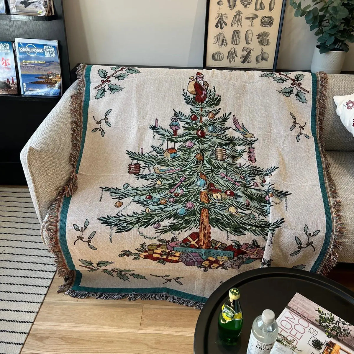 2026 New Years Gifts Blanket Nutcracker Christmas Tree Star Throw Blanket Soft Blanket Bed Blanket Quilt Xmas Decor for Home
