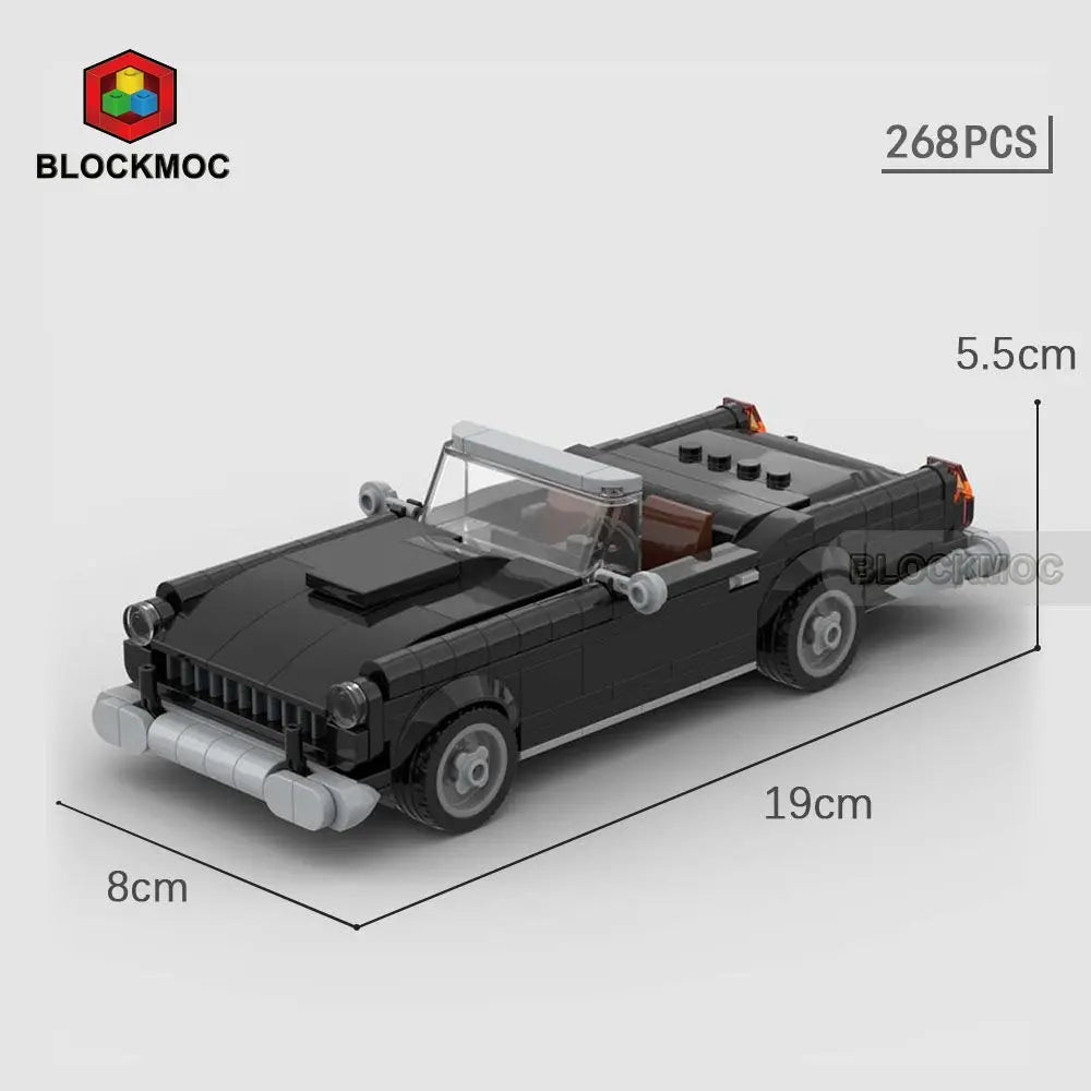 MOC Sports Car Classic Toy Building Block Set,Suitable As Birthday, Halloween, Christmas Gifts Decoration Collect
