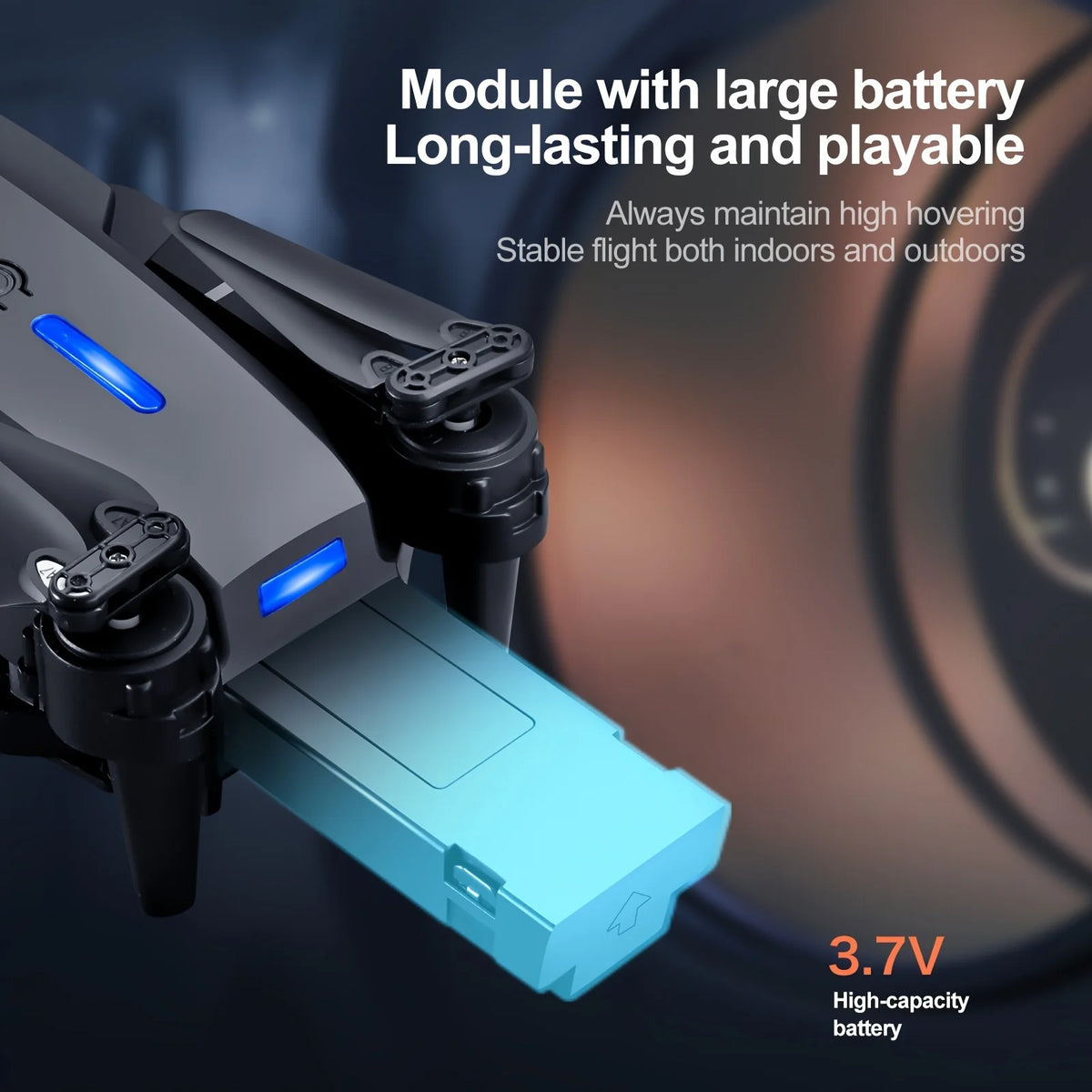 E88 PRO MAX Foldable Drone 2026 New, Obstacle Avoidance, Brushless Motor, Dual HD Camera, HD Screen Remote, Extra Batteries 40min Flight Time, One Key Return Home, LED Lights, USB Charging, FPV Quadcopter for Beginners Adults