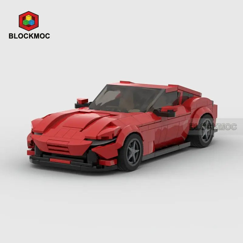 MOC Sports Car Classic Toy Building Block Set,Suitable As Birthday, Halloween, Christmas Gifts Decoration Collect
