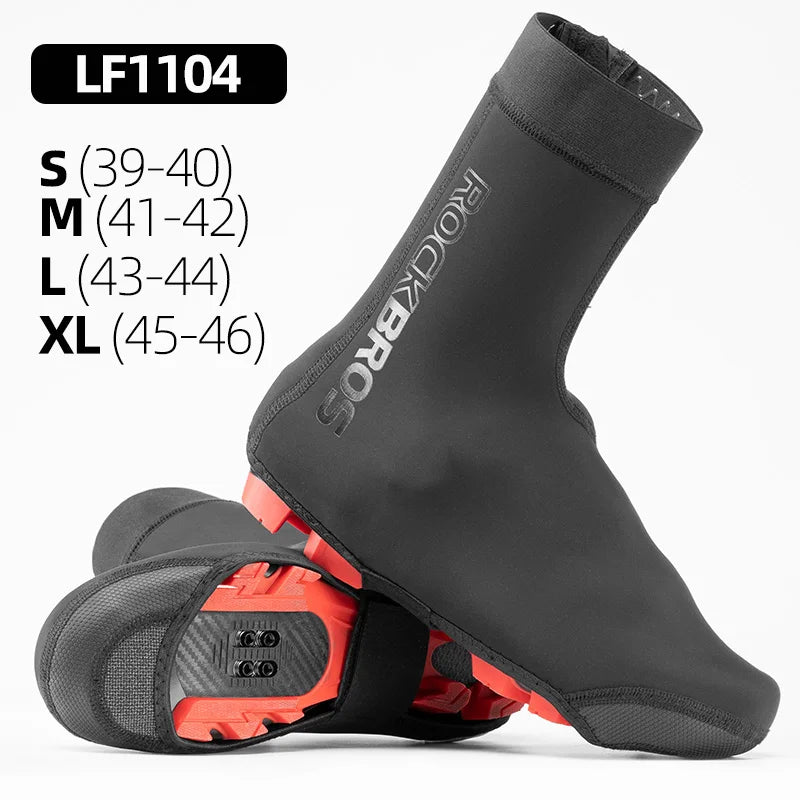 ROCKBROS Cycling Shoe Cover Copriscarpe Ciclismo Waterproof Thermal MTB Road Bicycle Sport Shoe Cover Overshoes Warm Boot Cover