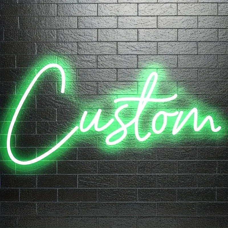 Custom LED Neon Sign USB Powered Name Sign Personalised Wall Decor for Wedding Birthday for Parties Halloween Christmas Gifts
