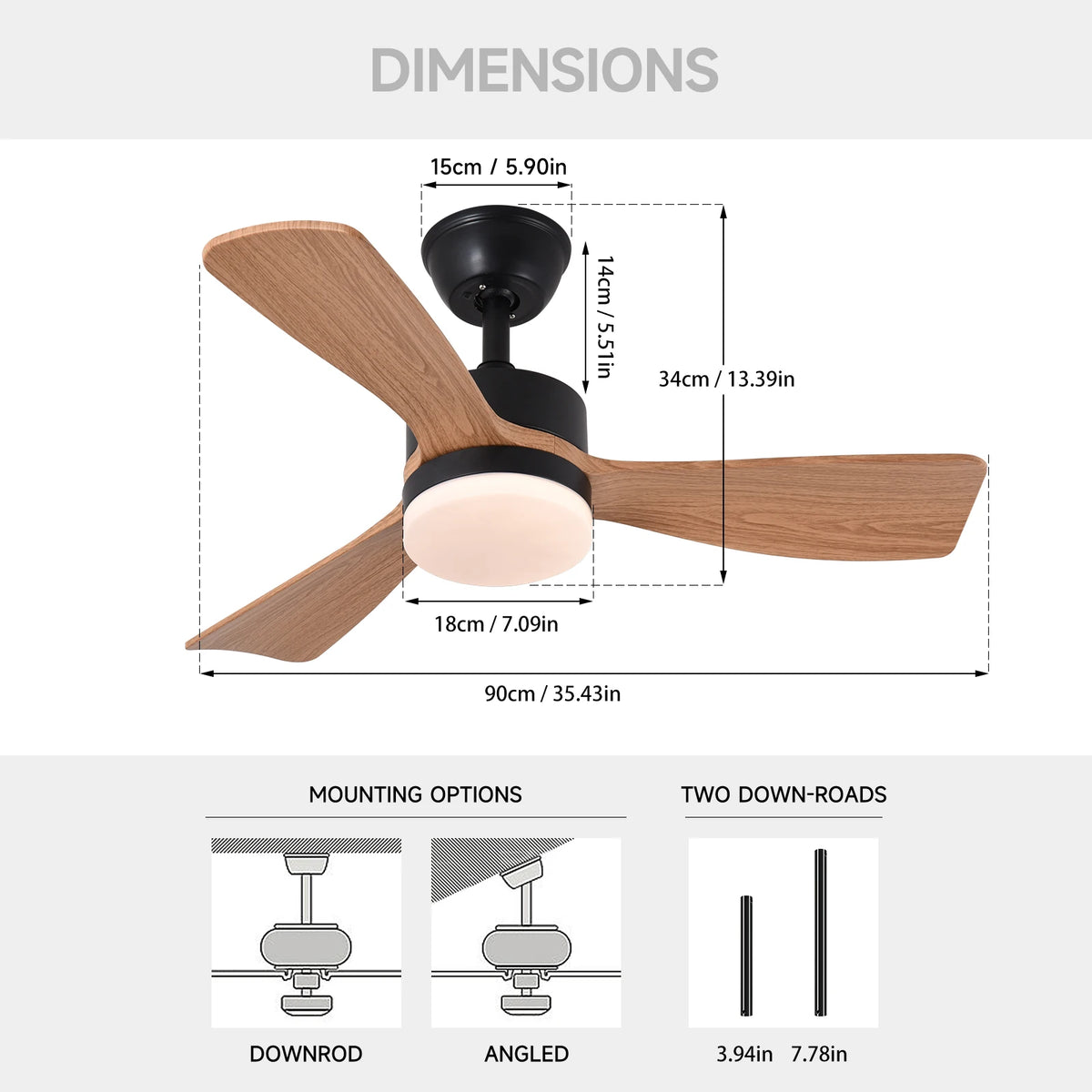 Ceiling Fan With Led Lamp RGB Chandelier Fan Light RC Dimming Pendant Fandelier Home Appliance Ventilator Living Room Fixture