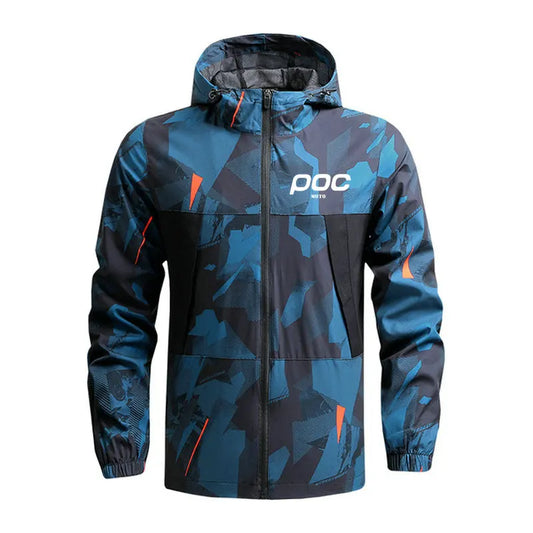 MOTO POC Cycling Jacket Man Windproof Waterproof MTB Mountain Bicycle Wind Jackets Bike Windbreaker Coupe Vent Cyclisme Homme