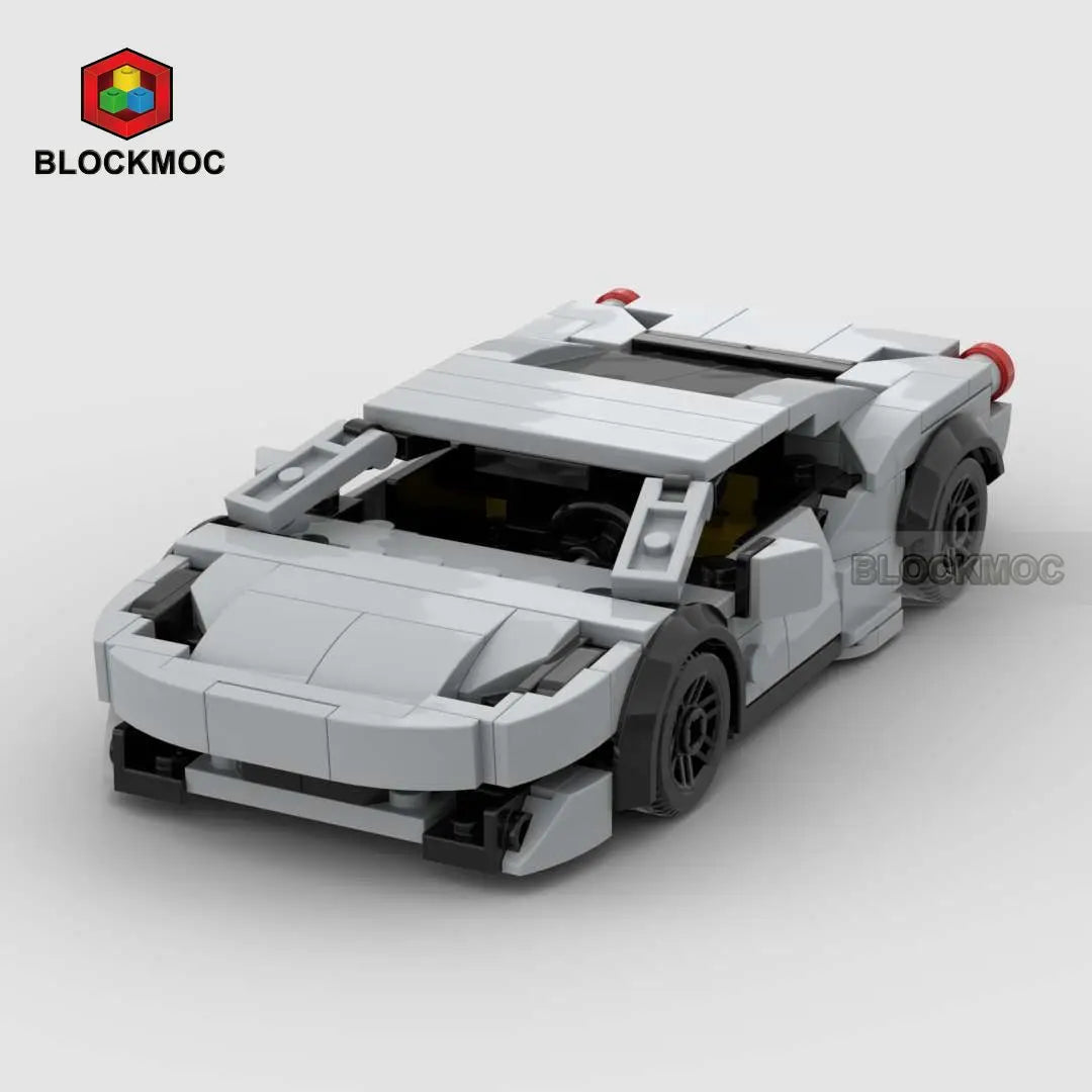 MOC Sports Car Classic Toy Building Block Set,Suitable As Birthday, Halloween, Christmas Gifts Decoration Collect