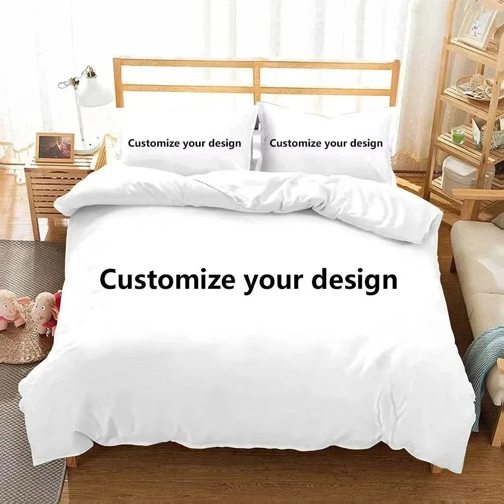 Custom Duvet Cover Personalized Bedding Set Customized Different Sizes, Suitable for Birthday, Christmas, Special Festival Gift
